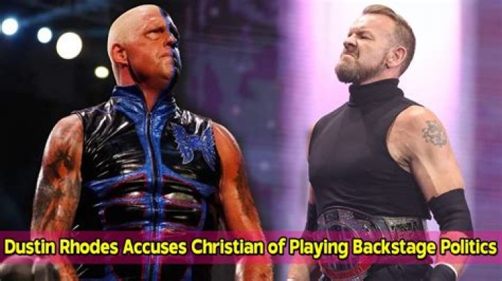 Dustin Rhodes Accuses Christian Cage of Playing Backstage Politics