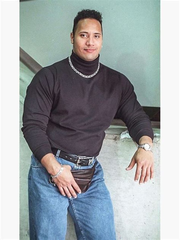 Unveiling Dwayne's Fashion Statement: The Turtleneck Edition