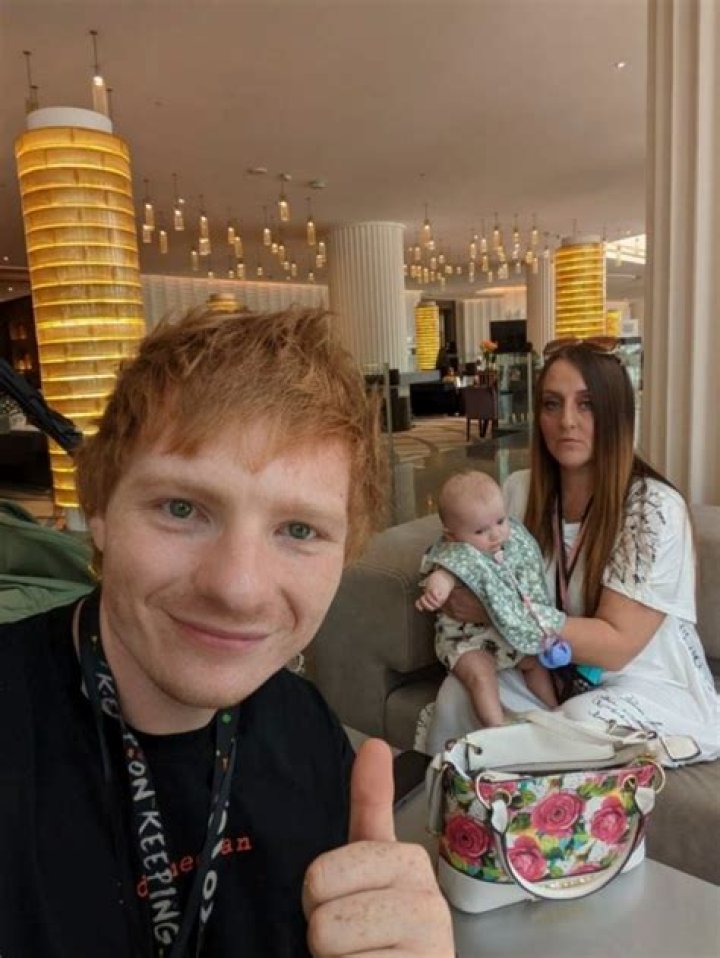 Ed Sheeran lookalike Ty Jones names his daughter after the 'Perfect' singer's wife Cherry Seaborn – India TV