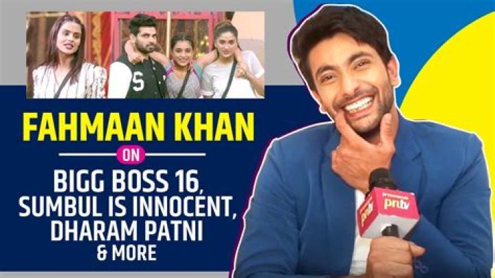 Fahmaan Khan and Sumbul Toqueer Khan's cutest moments from the reality show