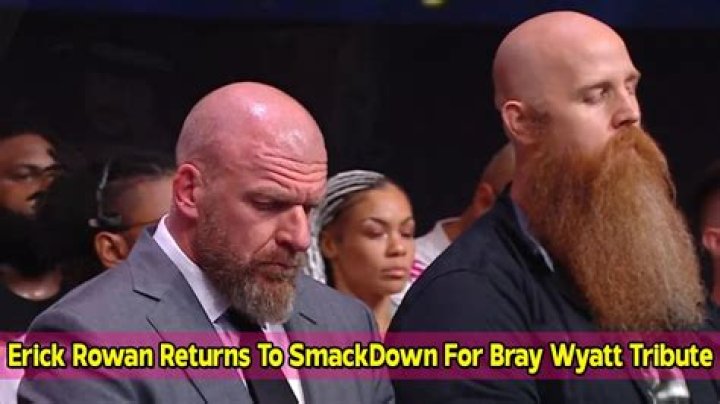 Erick Rowan Returns To WWE SmackDown For Bray Wyatt Tribute
