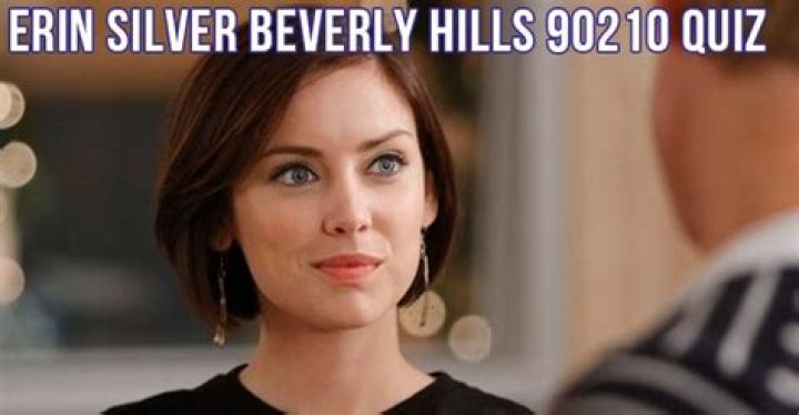 Unveiling The Life Of Erin Silver From Beverly Hills 90210