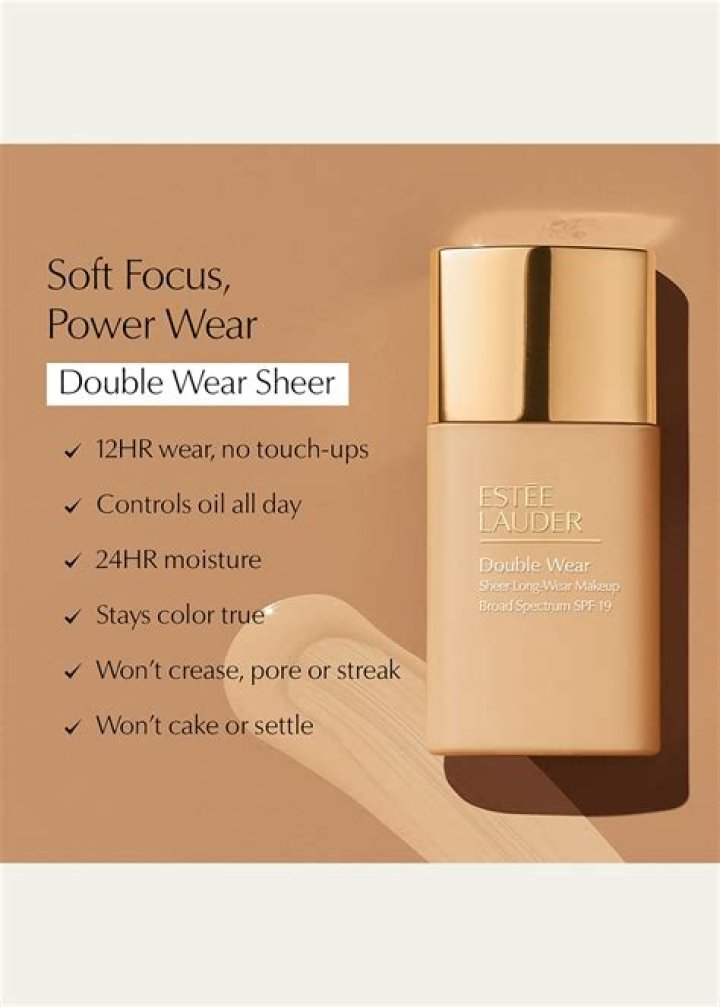 The Esteé Lauder Double Wear Sheer Foundation Review