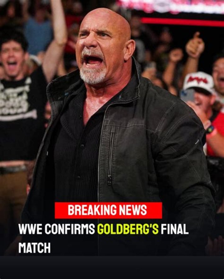 Ex-WWE Figure Alleges That Goldberg’s Retirement Match Was a ‘Vanity Project’