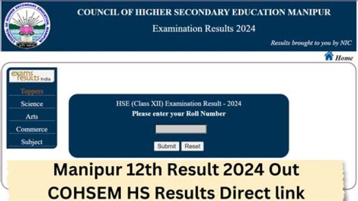 Manipur Board Class 12 Result 2020 declared. Direct link to download – India TV