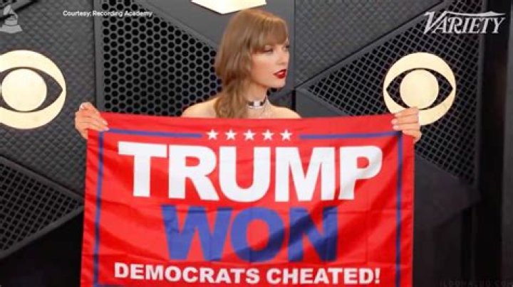 Is Taylor Swift Holding 'Trump Won' Photo Real?