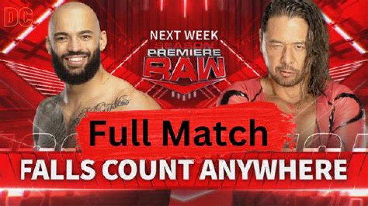 Falls Count Anywhere Match & More Booked For WWE RAW Next Week
