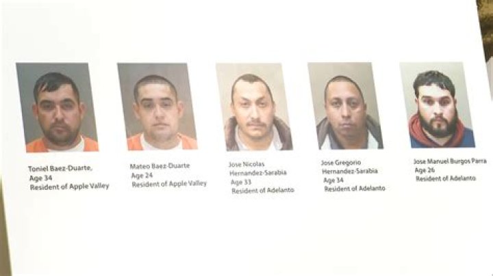 Six people arrested after meth, heroin bust in Blaine County