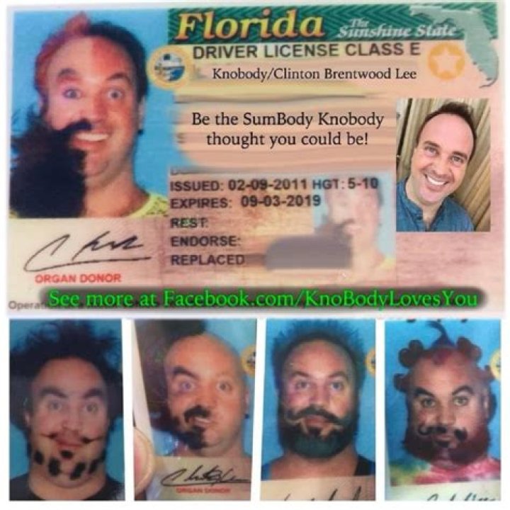 Florida Man Only Shaves Half of 'Giant Beard' for Wild Driver's License Photo