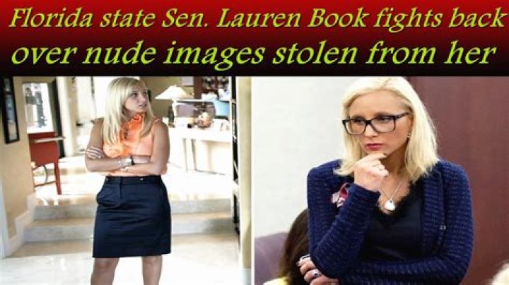 Florida state Sen. Lauren Book fights back over nude images stolen from her