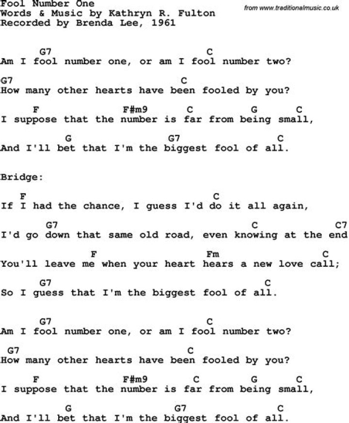 The Definitive Guide To Avoiding "Fool Number One" Mistakes