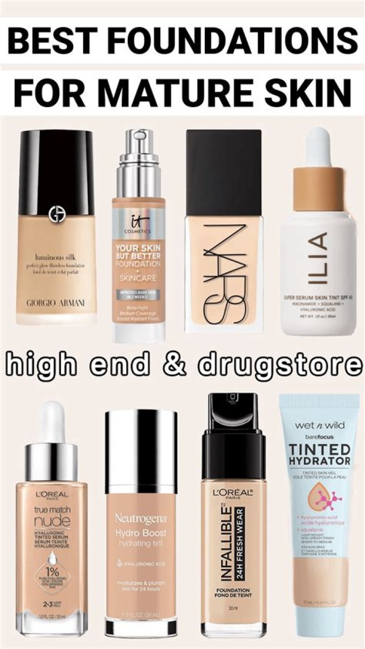 Best Foundation for Mature Skin, According to Experts
