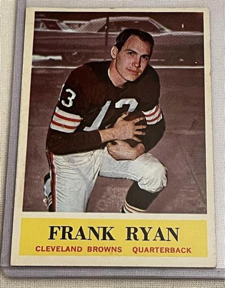 Frank Ryan, Cleveland Browns quarterback for team's last NFL title in 1964, dies at 87