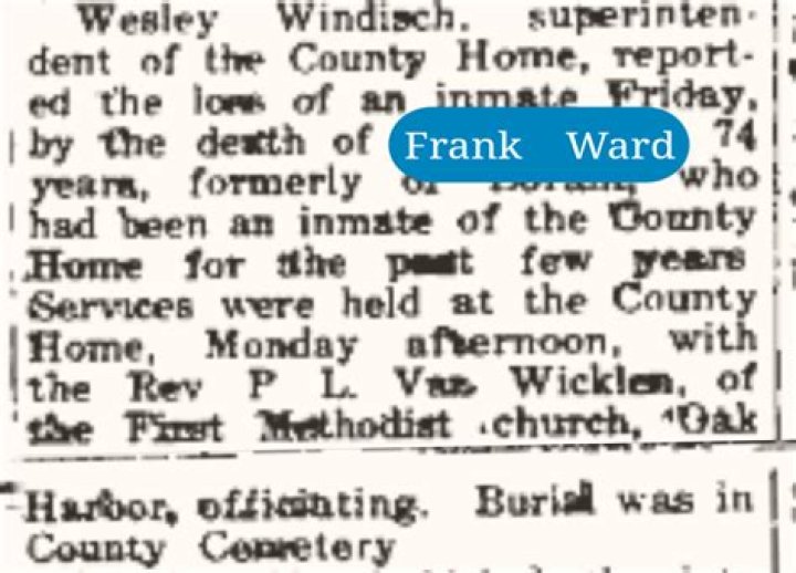 Unveiling The Legacy Of Frank Ward In Oakland, California