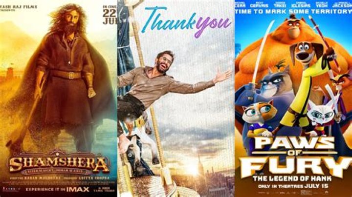 Shamshera to Thank You; list of new Hindi, Tamil, Telugu & English films on July 22 – India TV