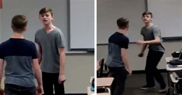 Gay teen hailed a hero after standing up to homophobic bully