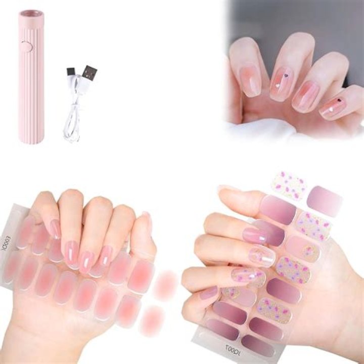 Glam Up Your Nails: Discover The Magic Of Gel Nail Stickers With UV Light