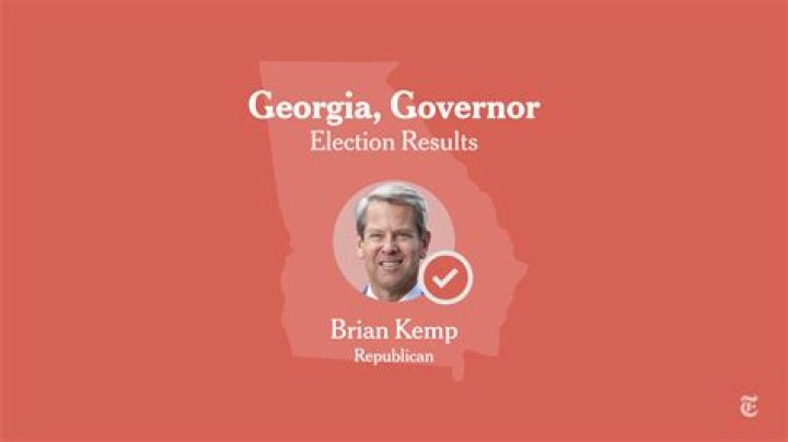 Georgia Governor election 2022: Brian Kemp wins race