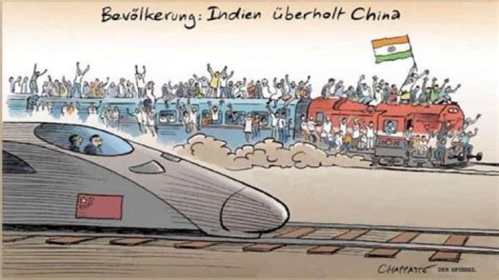 German cartoon mocks India population union minister teaches lesson says in few years Indias economy will exceed Germany – India TV