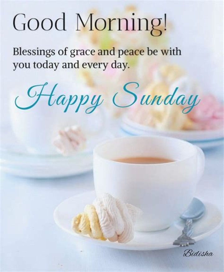 Embrace The Serenity Of Goodmorning Sunday