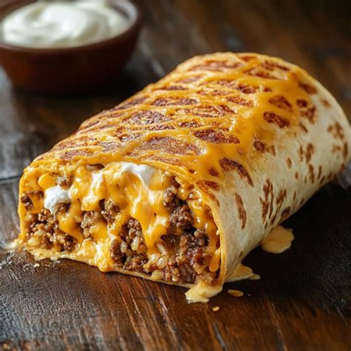 Indulge In The Delight Of Grilled Cheese Burrito