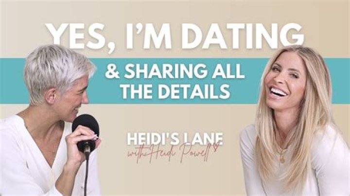 Unraveling The Mystery Of Heidi Powell's Dating Life