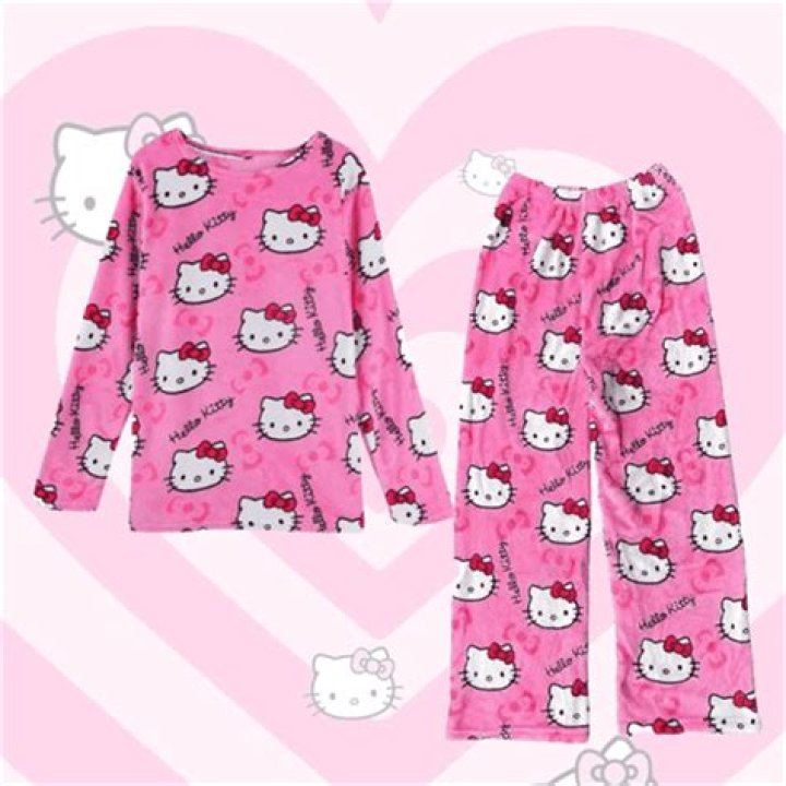 Embrace Comfort And Style With The Hello Kitty Pajama Set
