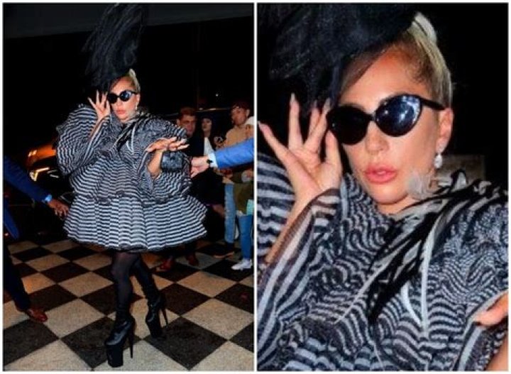 In black and white striped ruffled dress, Lady Gaga stuns at Met Gala 2019 pre-party (In Pics) – India TV