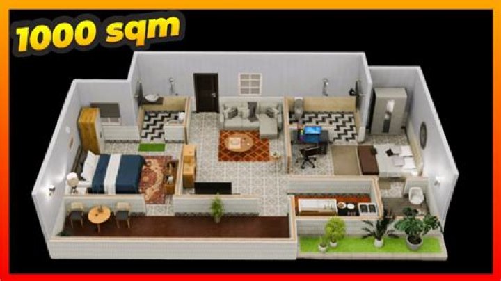 Quick Answer: How Big Is 1000 Square Feet House