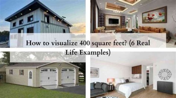 Question: How Big Is 400 Square Feet Room