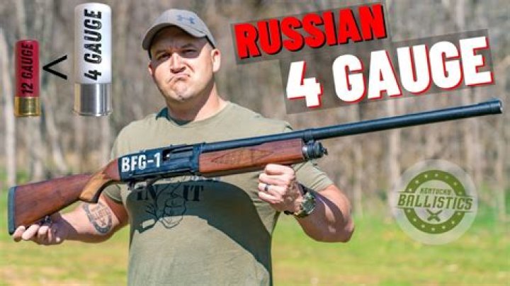 How Big Is A 4 Gauge Shotgun