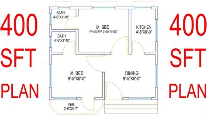 Quick Answer: How Do Draw A 400 Sqft Room