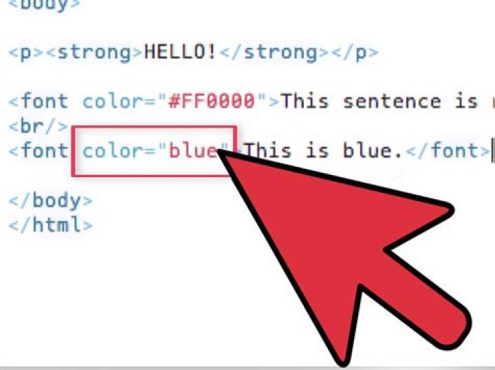 How Do You Color Text In Html