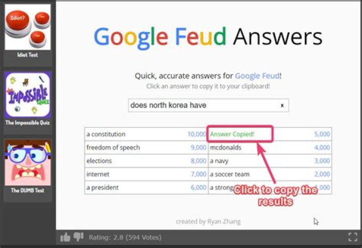 Quick Answer: How Do You Pretend To Be Google Feud Answers