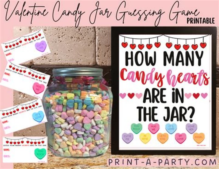 Question: How Many Candy Hearts Can Fit In A Mason Jar