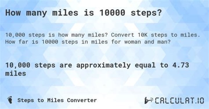 Question: How Many Miles Is 19 000 Steps