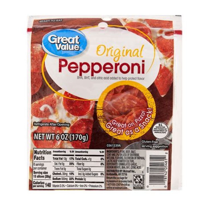 Question: How Many Slices Is 1 Oz Of Pepperoni