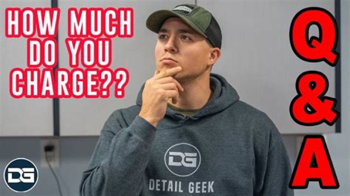 How Much Does Detail Geek Charge