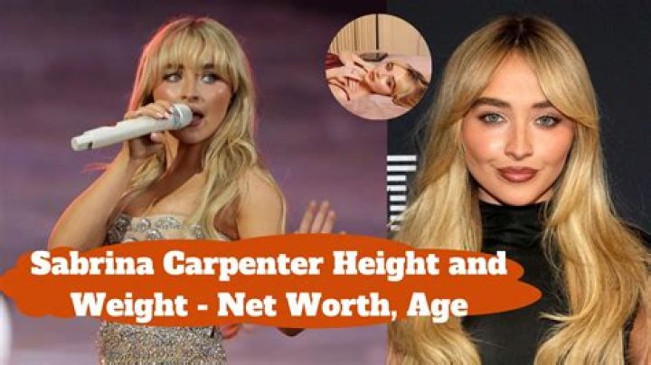 How Much Does Sabrina Carpenter Weigh? A Comprehensive Look At Her Fitness And Health