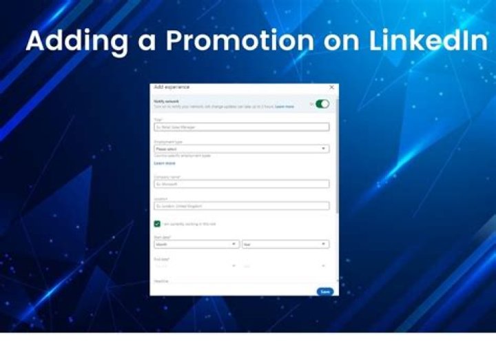 Question: How To Add A Promotion On Linkedin