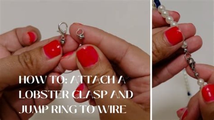 How To Attach Lobster Clasp To Stretch Cord