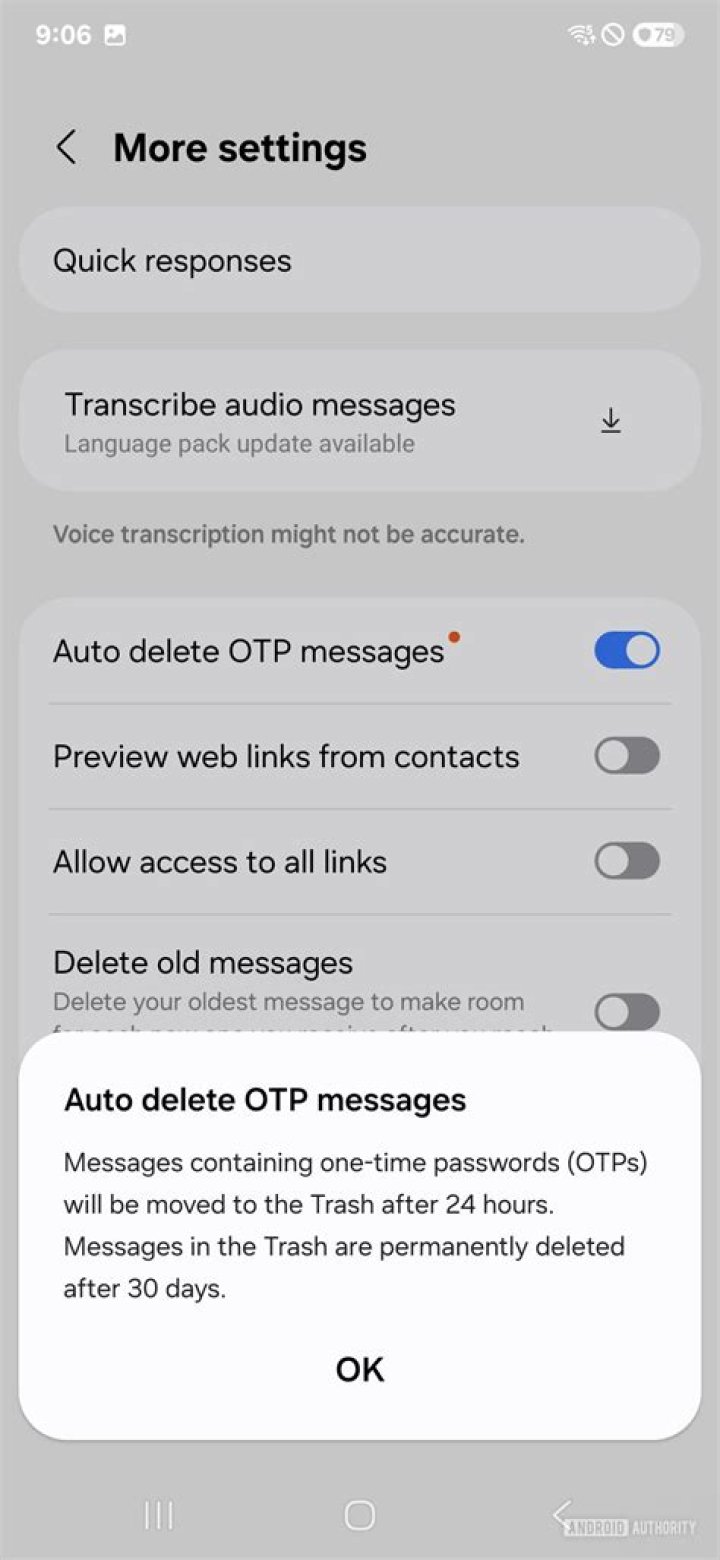 How to enable auto OTP deletion on Galaxy phones – India TV