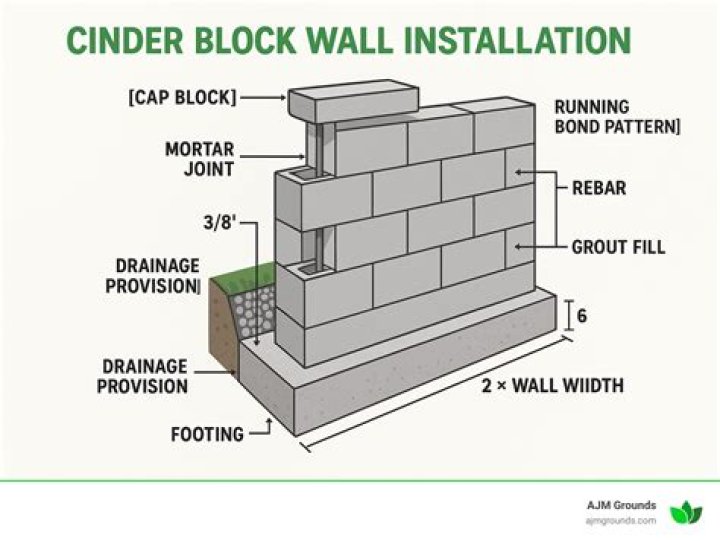 How To Build A Block Wall With Rebar