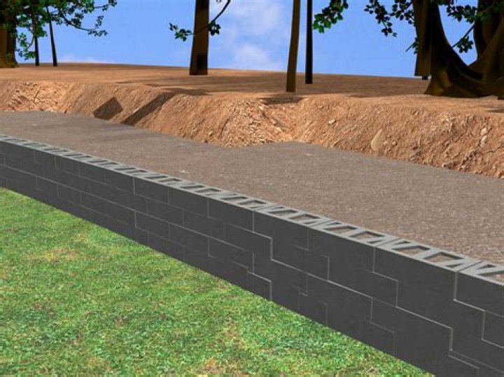 How To Build A Cinder Block Retaining Wall