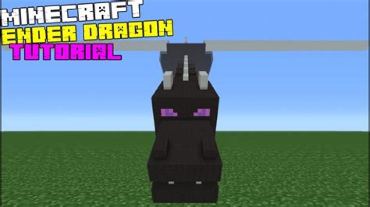 How To Build A Ender Dragon In Minecraft