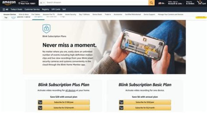 How To Buy Blink Subscription