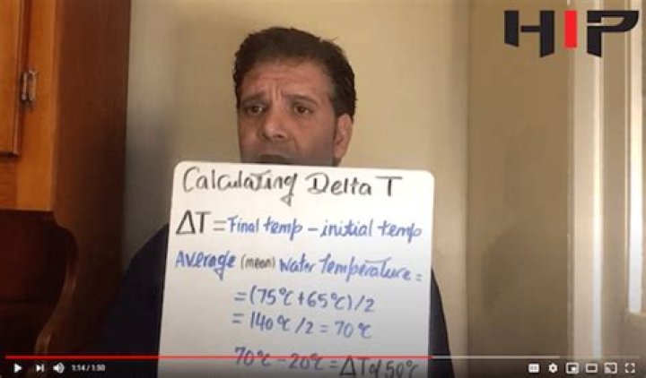 Quick Answer: How To Calculate Delta T