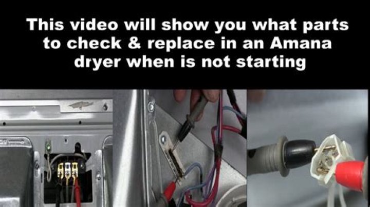 How To Change A Belt On A Amana Dryer