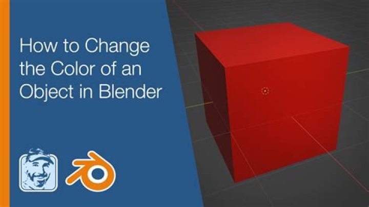 Question: How To Change The Color Of An Object In Blender