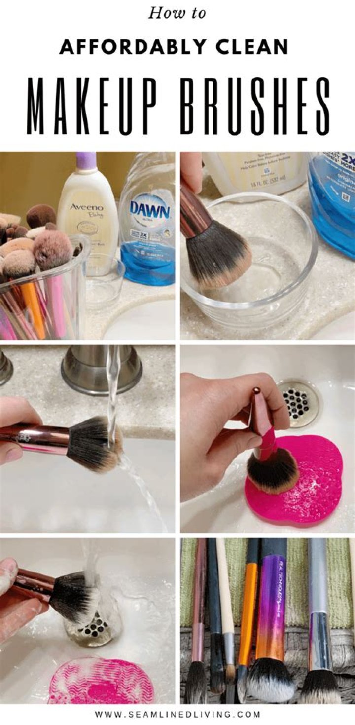 How to Clean Your Makeup Brushes Step By Step